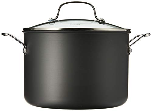 Nonstick Hard-Anodized 8-Quart Stockpot with Lid Q728457