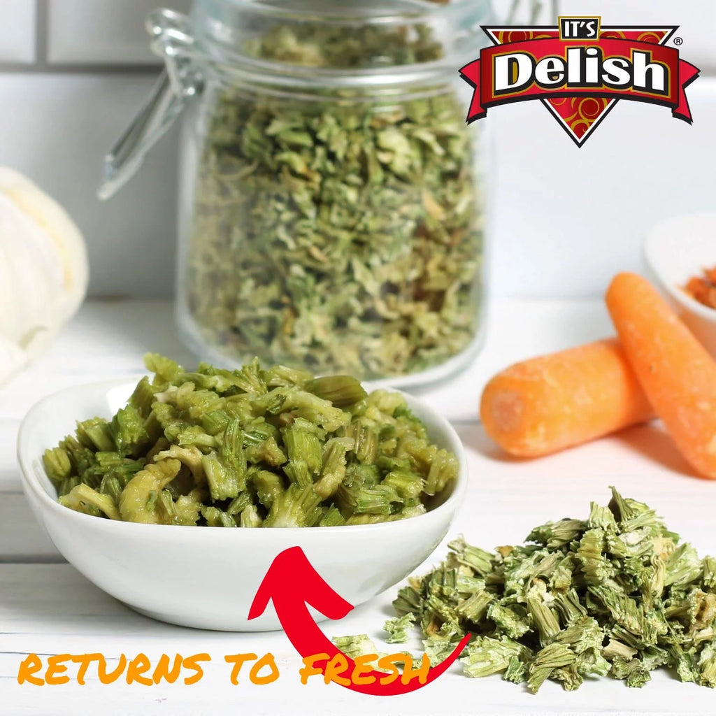 Dried Celery Flakes, 1 lb Bulk Bag, Dehydrated Chopped Celery Stalk & Leaf W153438