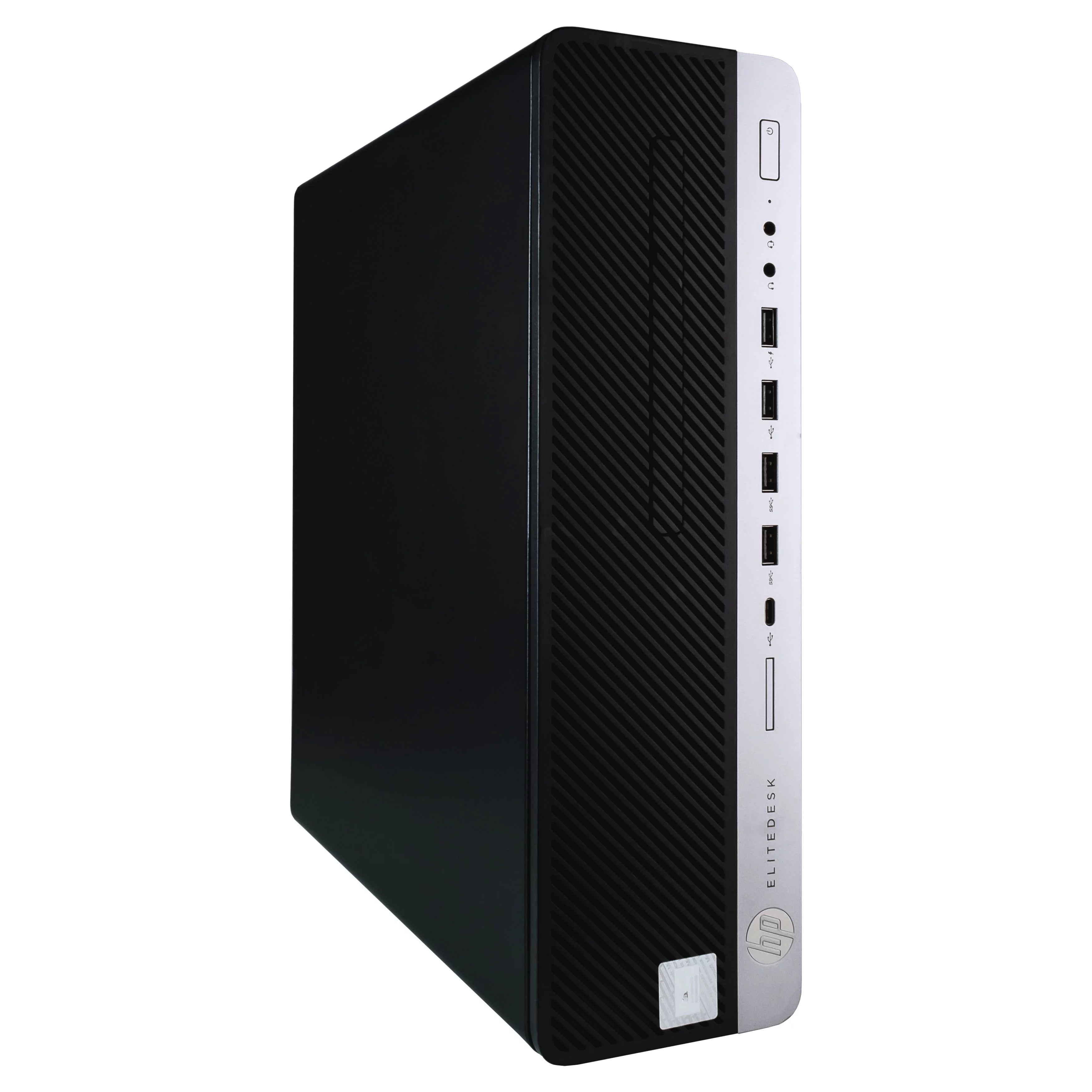 Refurbished Desktop Computer with Hexa Core i5, 16GB RAM, 500GB SSD, 24in Monitor, Keyboard and Mouse Y3386