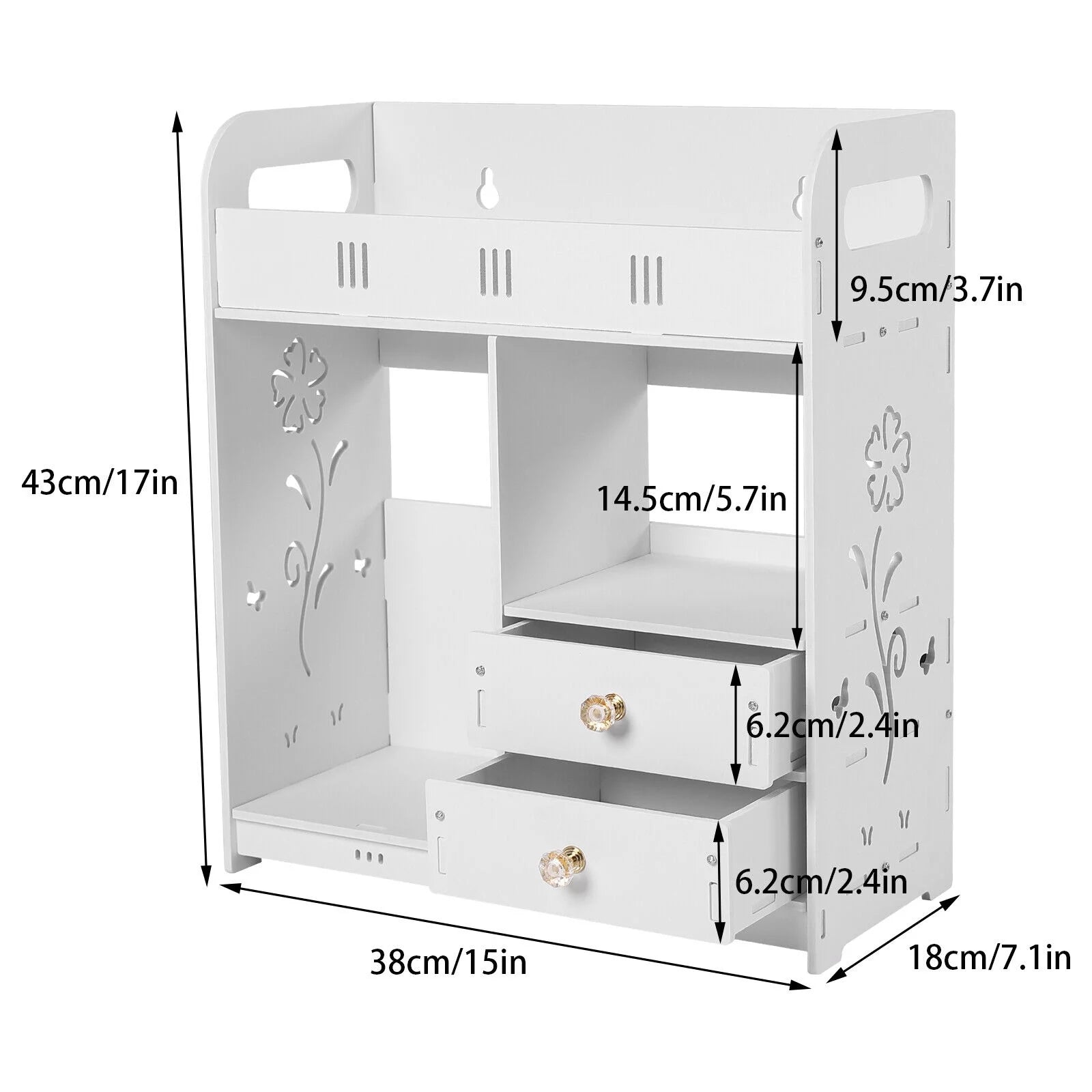 Wall Mounted Bathroom Cabinet Small H771