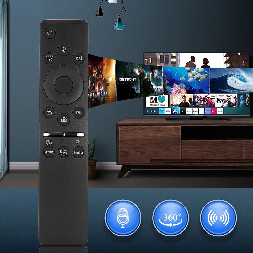 Voice Remote Replacement for Samsung Smart TVs M3627