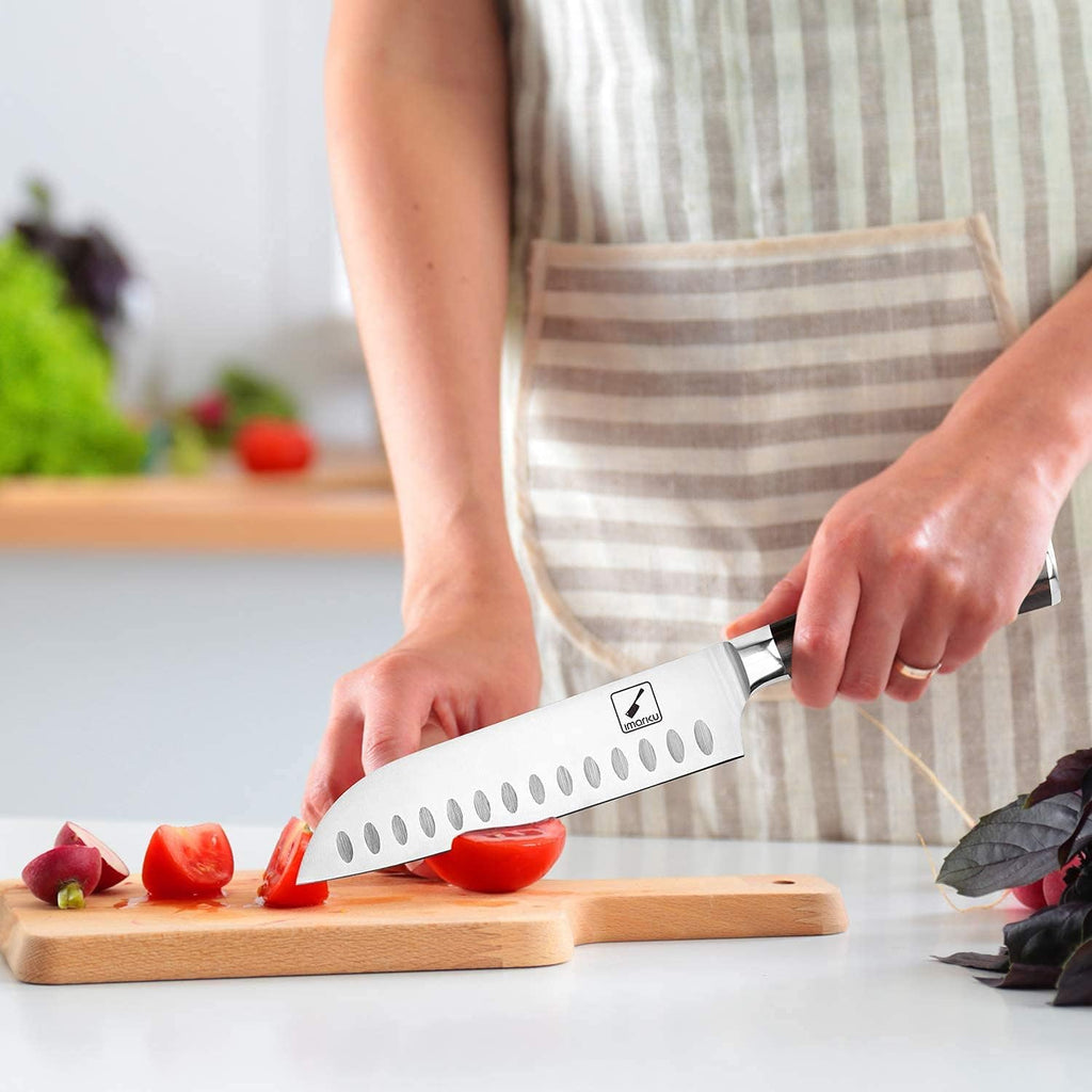 Santoku Knife and Cleaver 7 Inch Kitchen Knife T2078