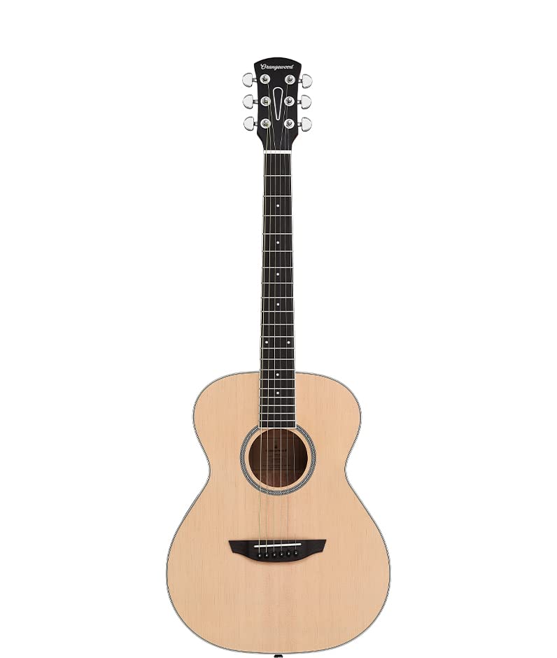 Mini Travel Acoustic Guitar with Spruce Top, 3/4 Size G3356