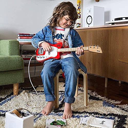 Electric Guitar for Kids Ages 3+ with Built-In Amp and Lessons U60154