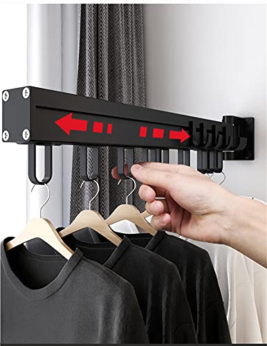 Wall Mounted Folding Clothes Drying Rack Q677
