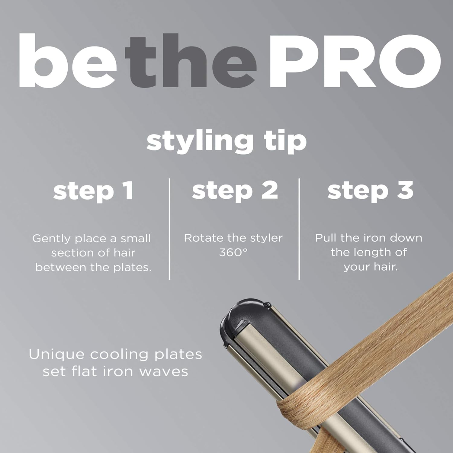 2-in-1 Styler for Curling and Straightening S2845