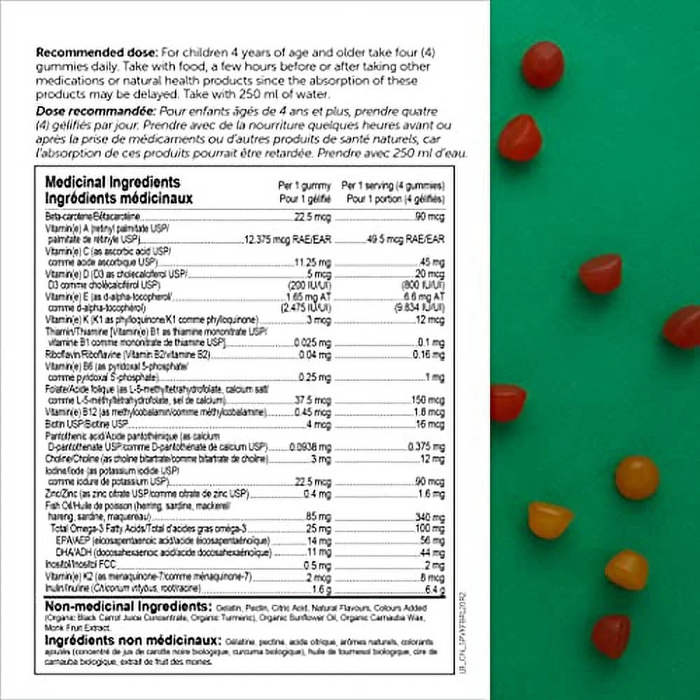 Kids Complete +Fiber 120 Count F5895