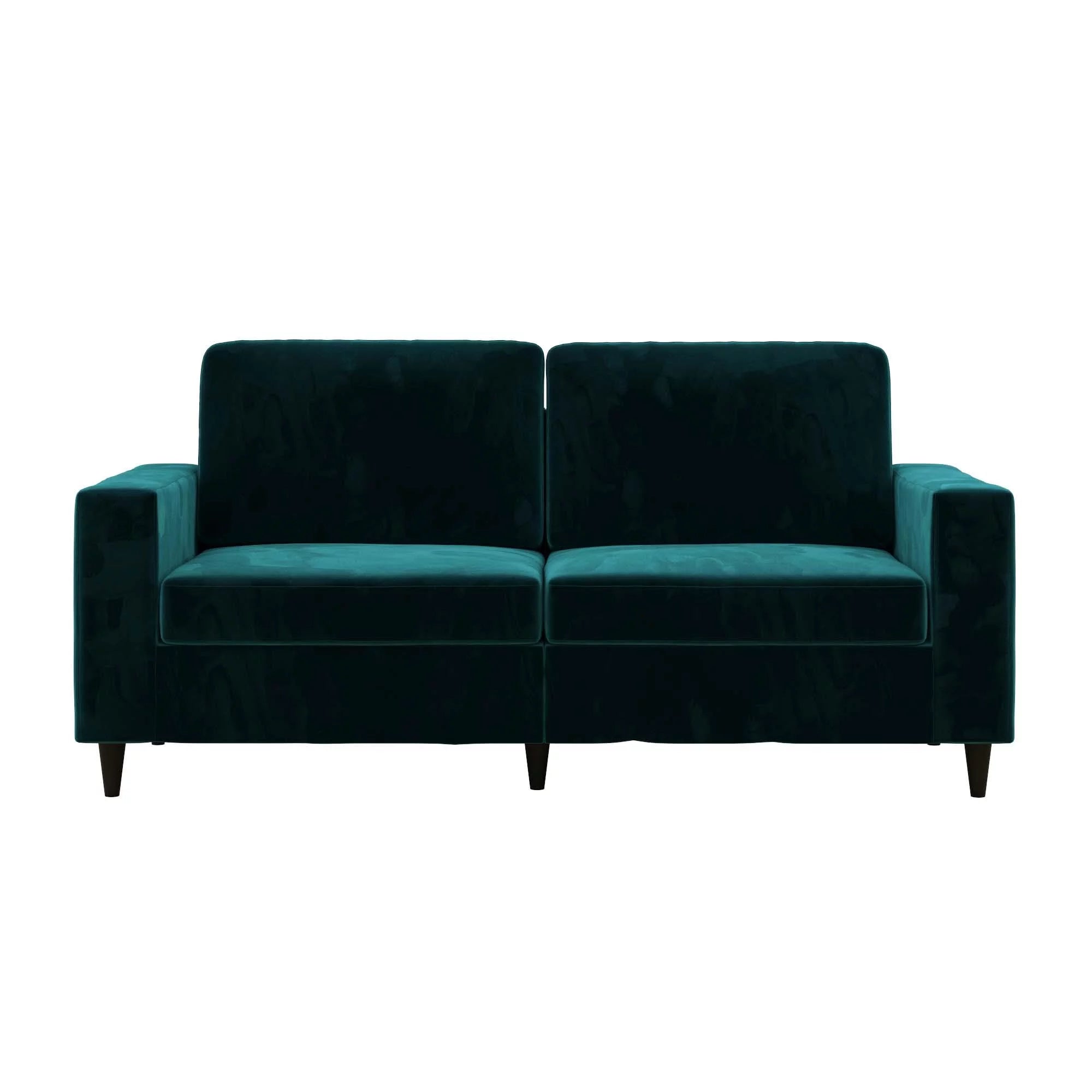 Green Velvet 3 Seater Sofa R889
