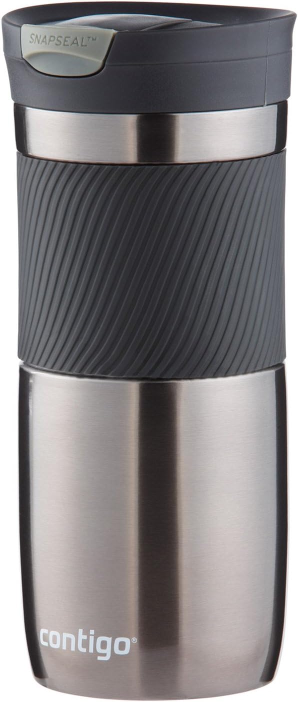 Vacuum-Insulated Stainless Steel Travel Mug, 16 Oz T3141