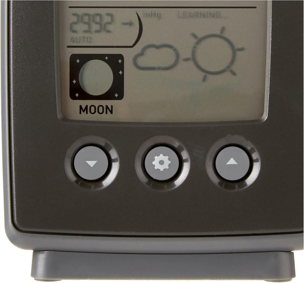Digital Weather Forecaster with Indoor/Outdoor Temperature and Humidity H9636