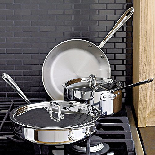 Stainless Steel Butter Warmer 0.5 Quart, Oven and Broiler Safe Sauce Pan U474377