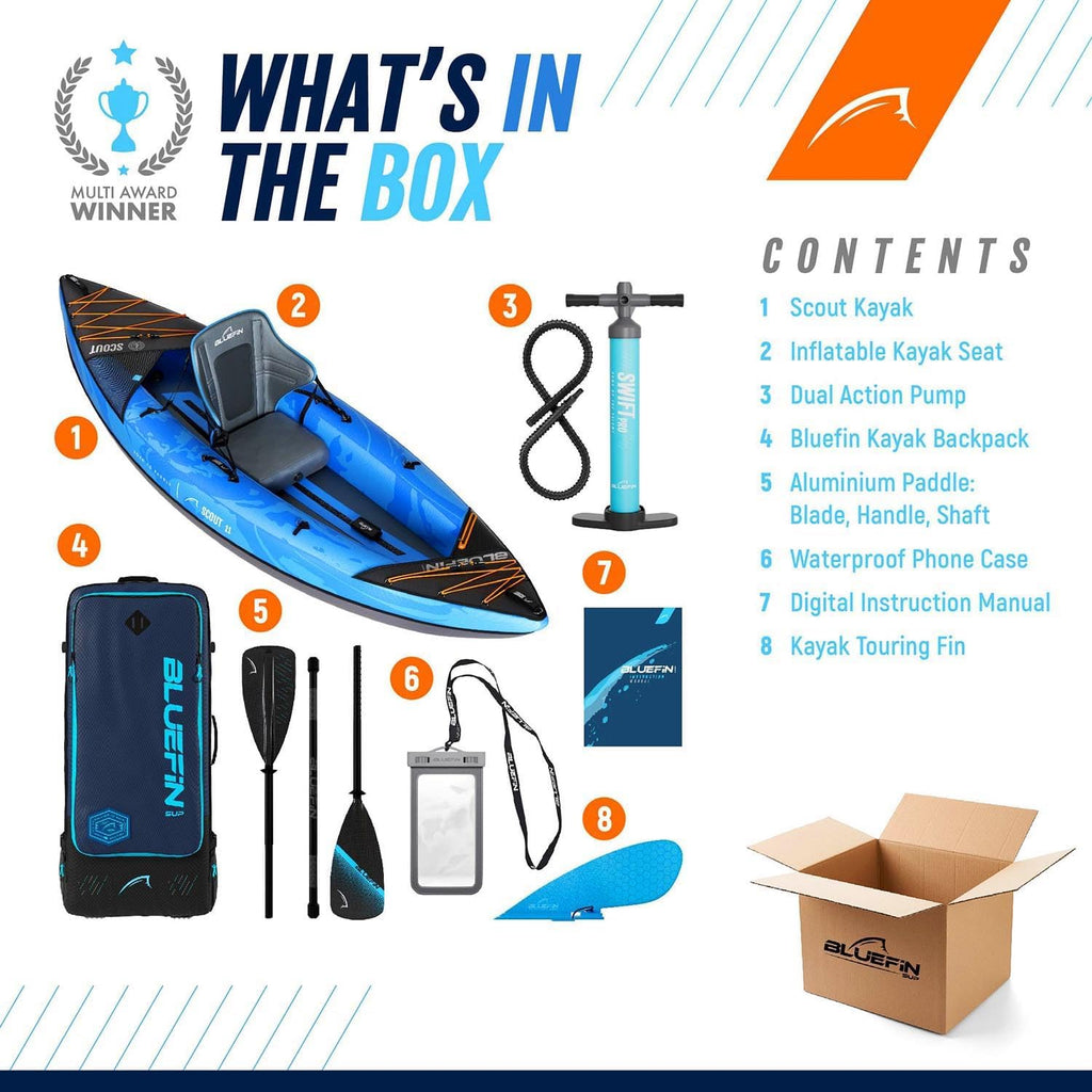 Inflatable 1 Person Kayak U88689