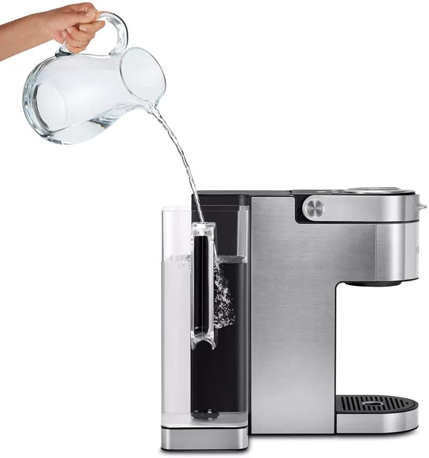 Single Serve Coffee Maker with 15 K-Cup Pods and Reusable Filter U458571