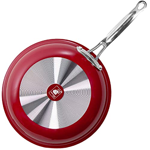10 inch Ceramic Copper Non-Stick Fry Pan Skillet T42643