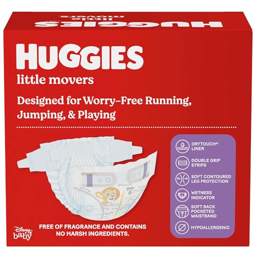 Size 5 Baby Diapers, 120 Count D617