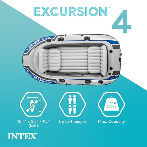Inflatable Boat with Oars and Pump Y44491