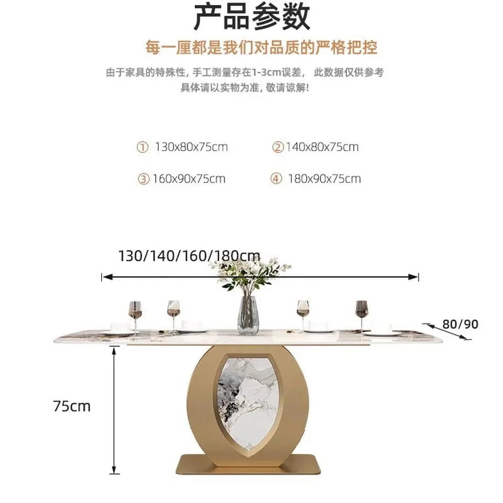 Modern Wall Dining Table for Restaurant and Hotel Q14057