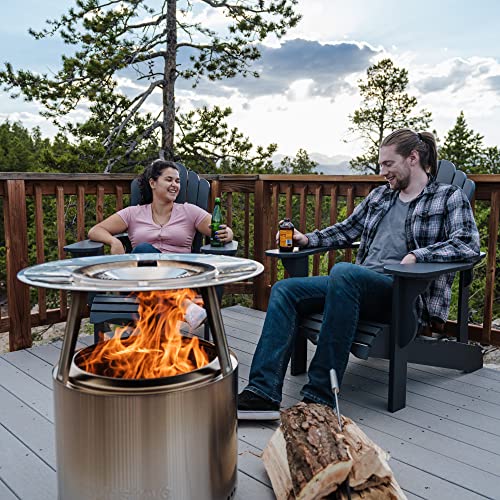 Heat Deflector for Fire Pit - 25 Inch Stainless Steel X52782