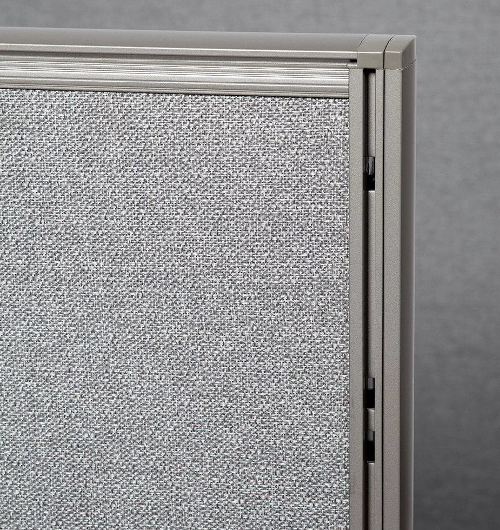 84"W x 72"H Wall Mounted Office Partition Room Divider I9008