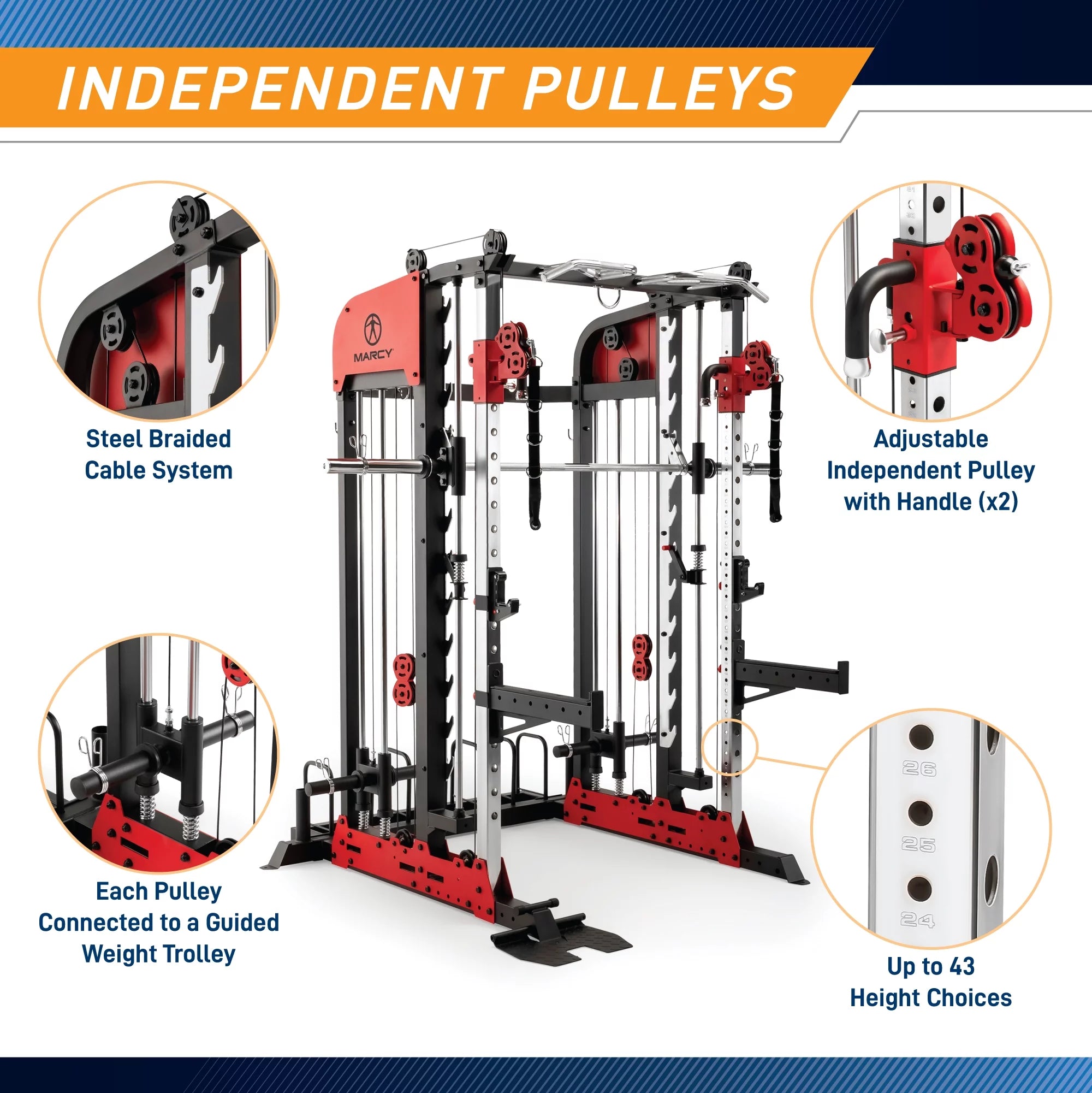 Smith Cage Home Gym System H837