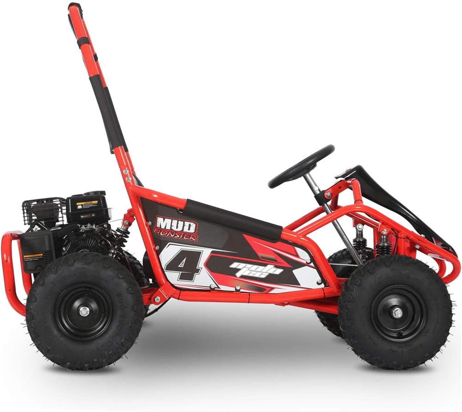 98cc Go Kart with Full Suspension, Red T6367