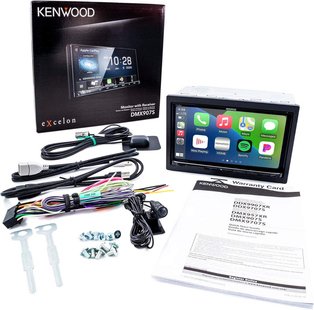 6.95" Digital Multimedia Bluetooth Car Stereo with Wireless CarPlay and Android Auto Q449