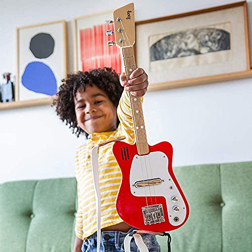 Electric Guitar for Kids Ages 3+ with Built-In Amp and Lessons U60154