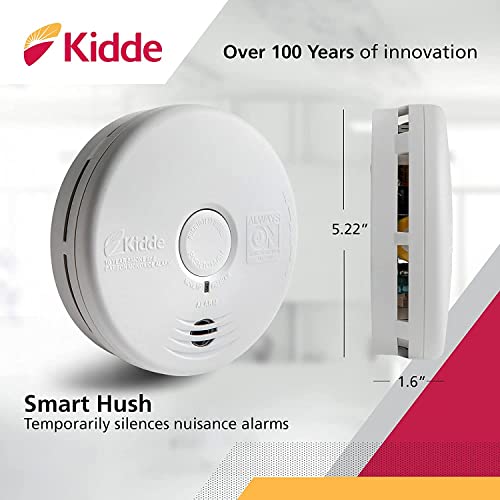 Smoke & Carbon Monoxide Detector Combo with 10-Year Battery N4358