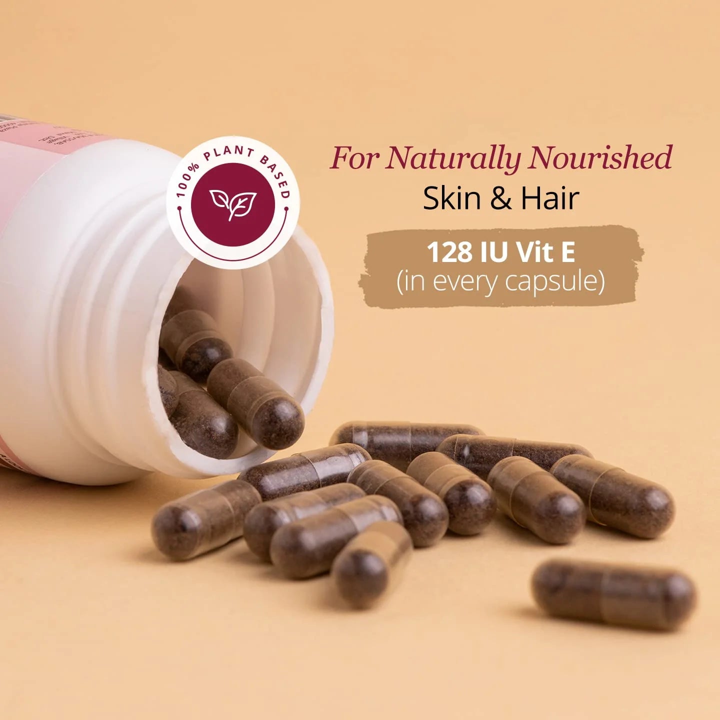 Vitamin E Capsules for Women with Aloe Vera, Sunflower & Olive Oil, 30 Count T68763