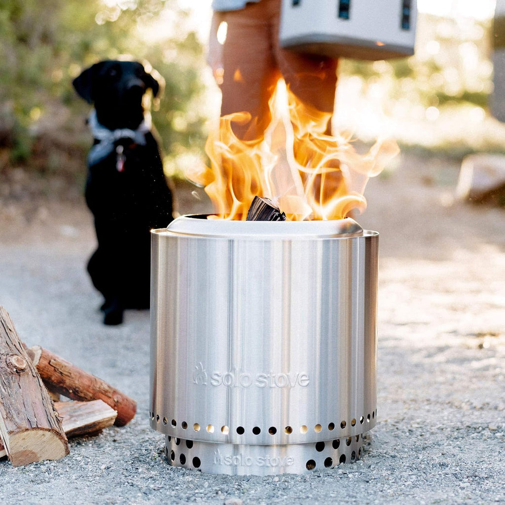 Portable Outdoor Fire Pit Stainless Steel Wood Burning G964