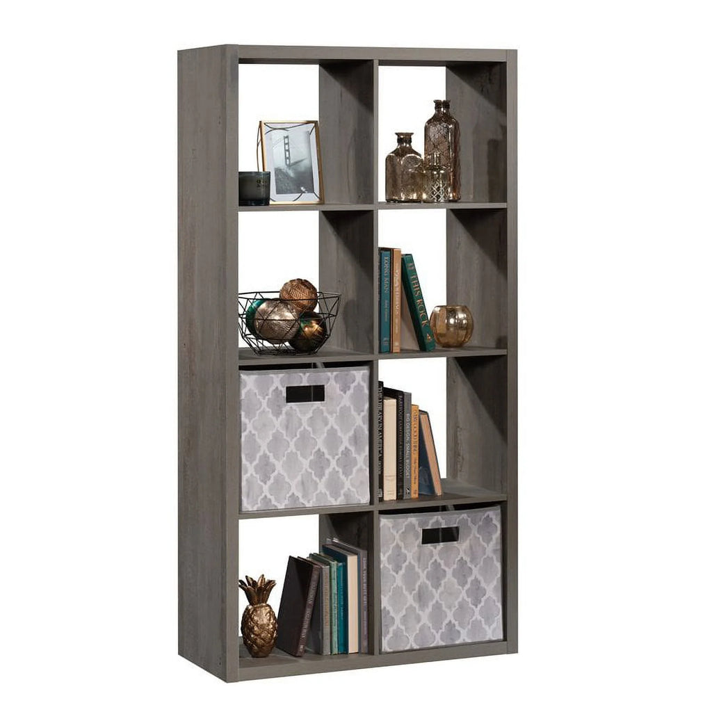8-Cube Organizer Storage Bookshelf, Mystic Oak Finish B5957