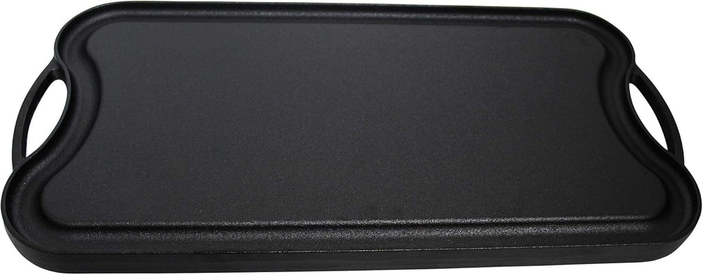 Cast Iron Reversible Grill Griddle with Handles, 20 Inch J386