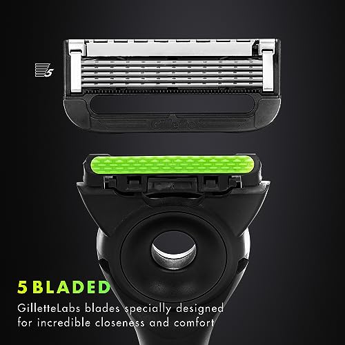 Men's Razor Refills with Exfoliating Bar and Shave Gel O767