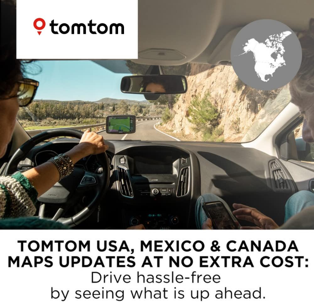 GPS Navigation Device with Wi-Fi Updates and Real-Time Traffic Y8562