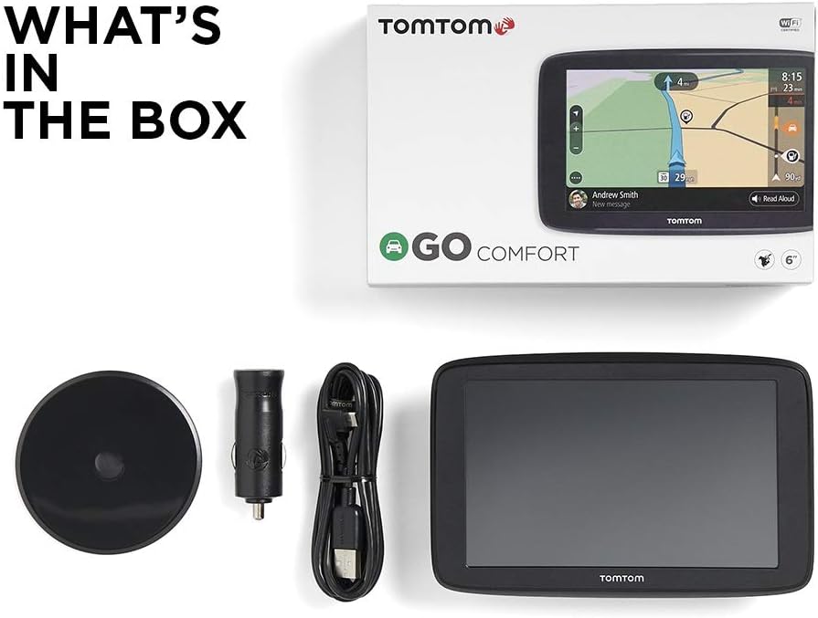 GPS Navigation Device with Wi-Fi Updates and Real-Time Traffic Y8562