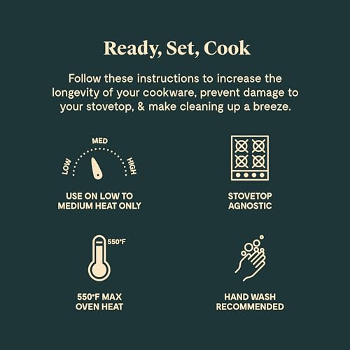 Square Cookware Set Non-Stick Ceramic Coated Pans M794
