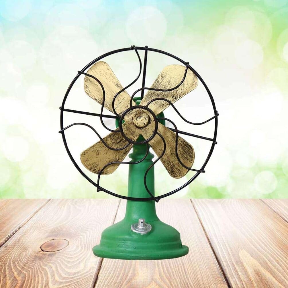 Vintage Oscillating Standing Fan Retro Table Top Fan A2864