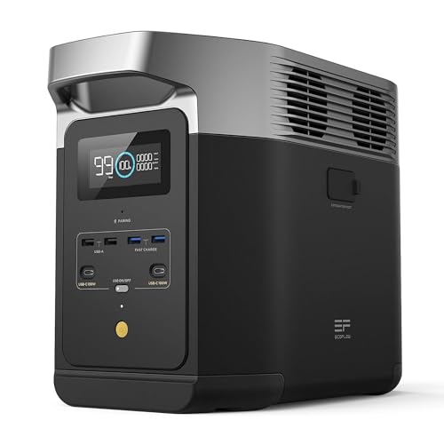 Solar Generator with 220W Solar Panel, Portable Power Station for Home Backup, Camping & RVs L2915