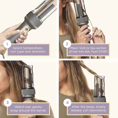 Automatic Curling Iron for Medium to Long Hair, Dual Voltage N9425