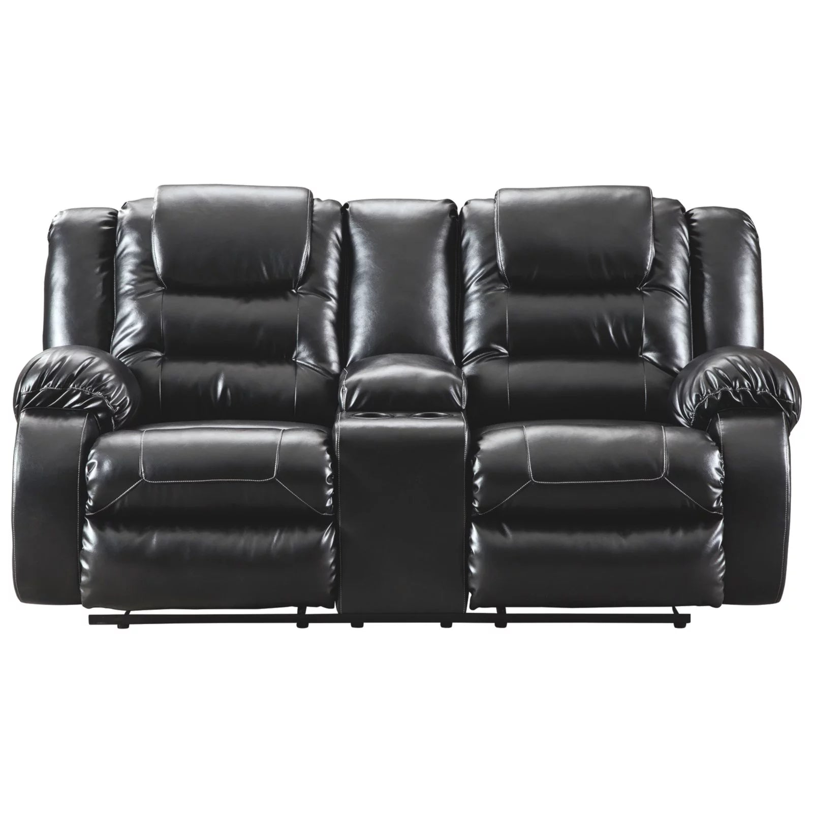Reclining Loveseat with Console in Chocolate A984818