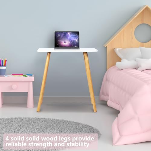 Small Computer Desk with Thickened Desktop for Work and Study S666