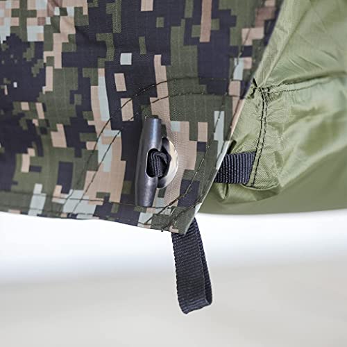 Lay Flat Hammock Tent with Mosquito Net, Insulated Pad and Rainfly D732