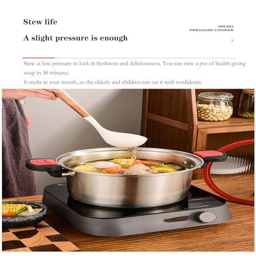 Stainless Steel Stovetop Pressure Cooker 7.5L B781
