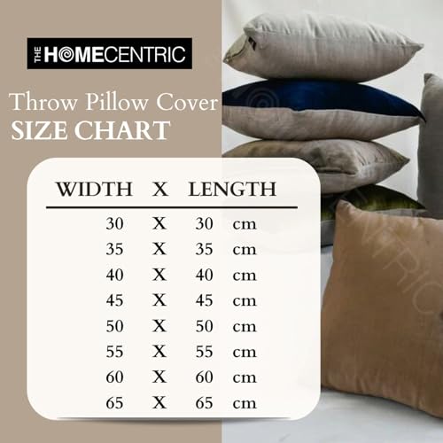 Decorative Throw Pillow Cover, 16x16 Inch, Set of 2, Jacquard Foil with Embroidery L6945