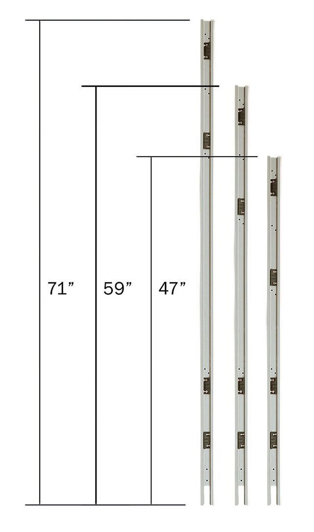 84"W x 72"H Wall Mounted Office Partition Room Divider I9008