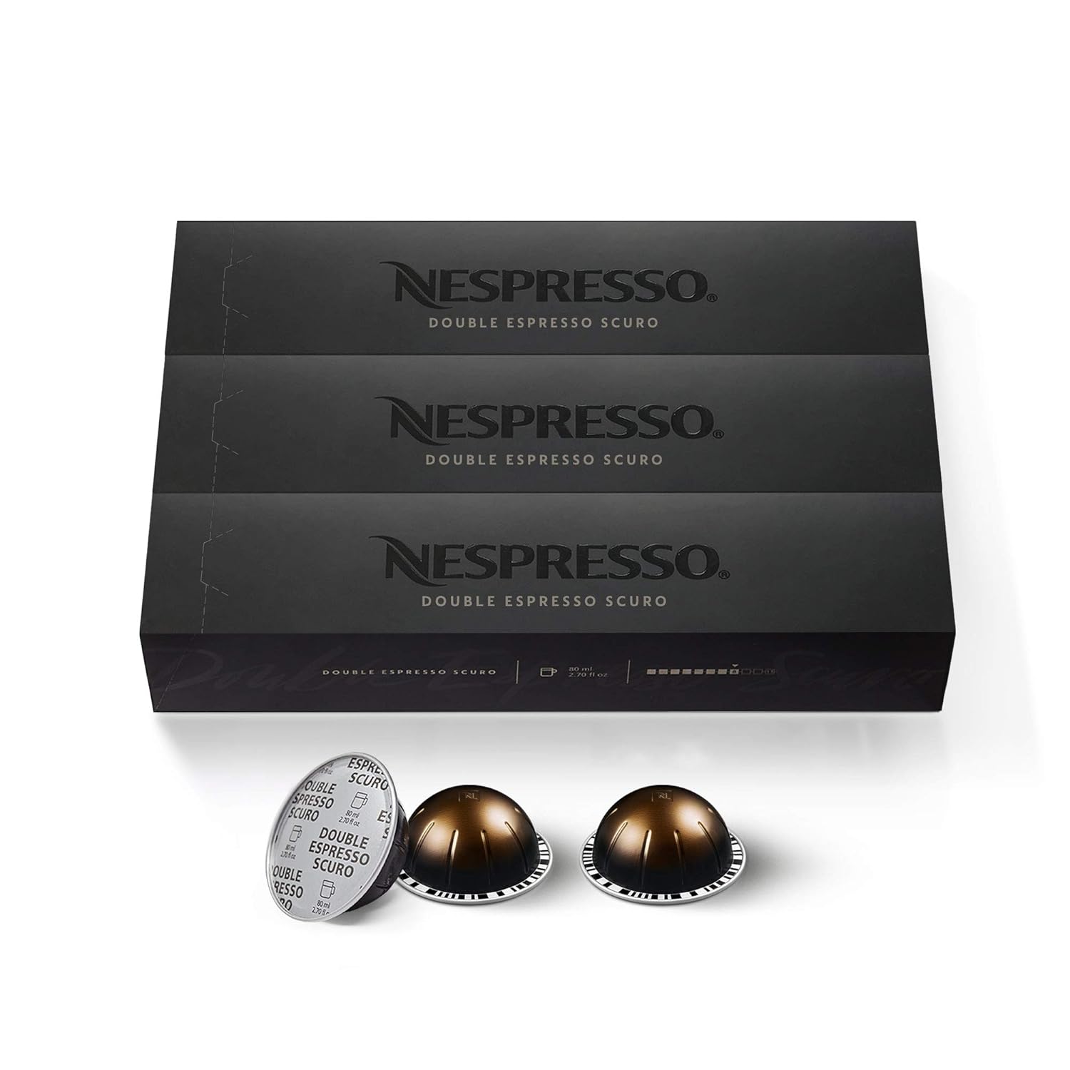 Coffee Capsule Bundle - Melozio and Double Espresso Scuro (10 Count) I7783