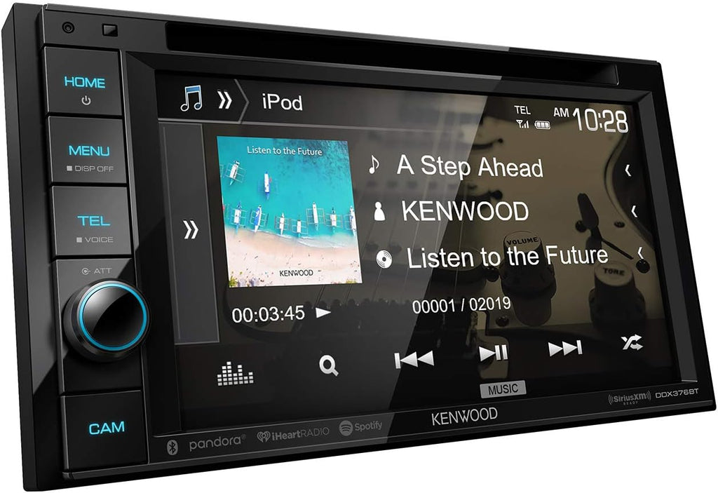 6.2" in-Dash Car DVD Monitor Bluetooth Receiver w/USB/AUX S228