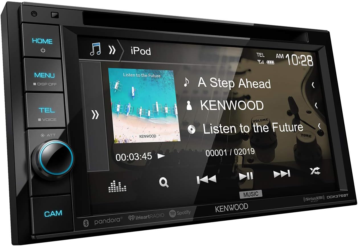 6.2" in-Dash Car DVD Monitor Bluetooth Receiver w/USB/AUX S228