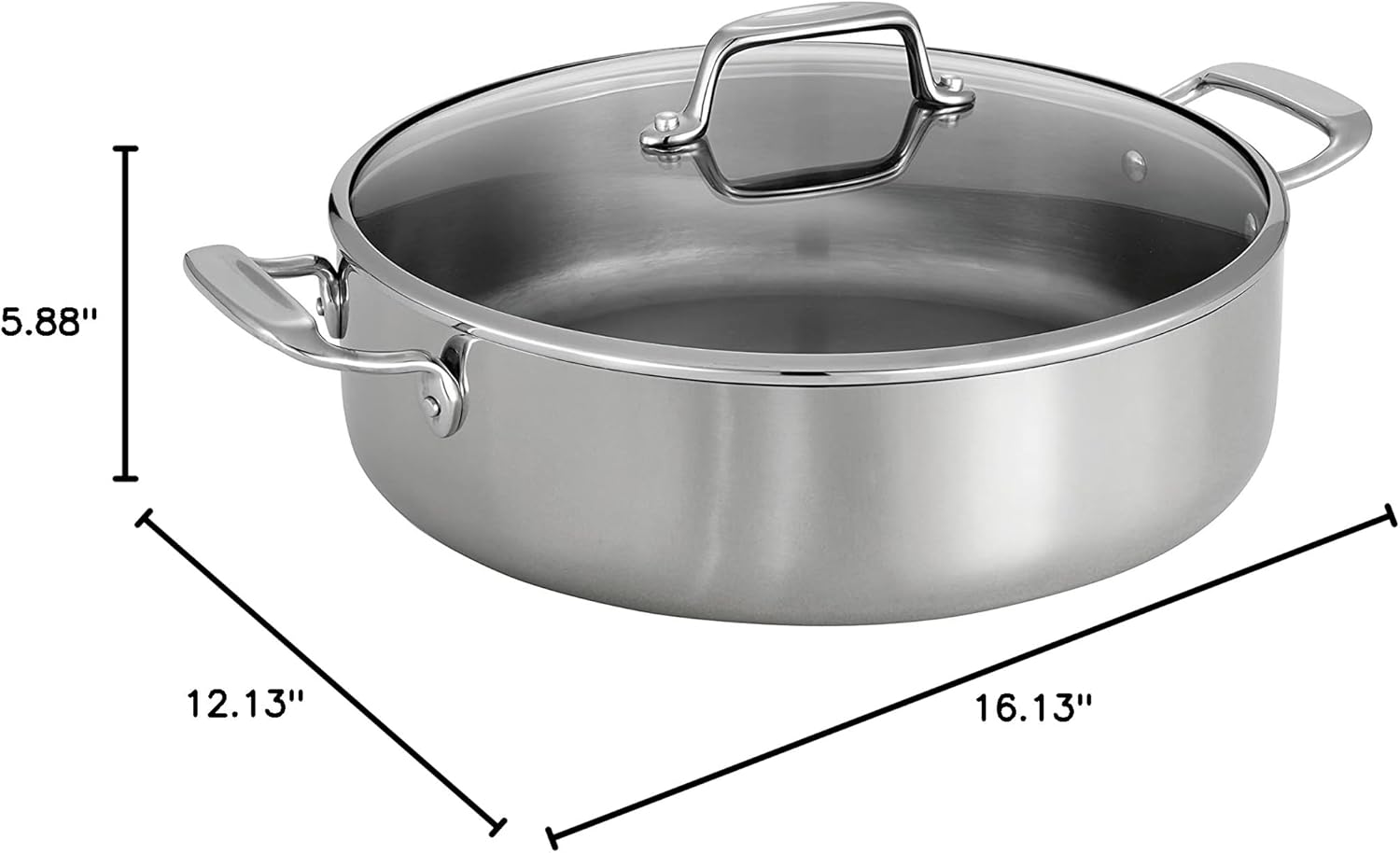 Covered Braiser 6 Qt W2254