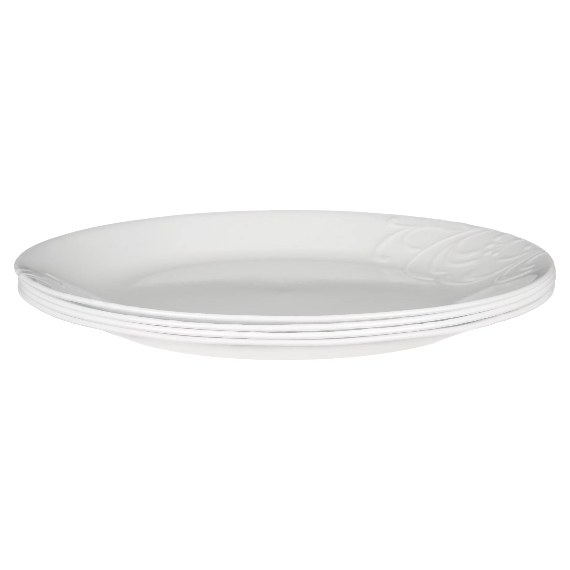 12 Piece White Dinnerware Set J532414